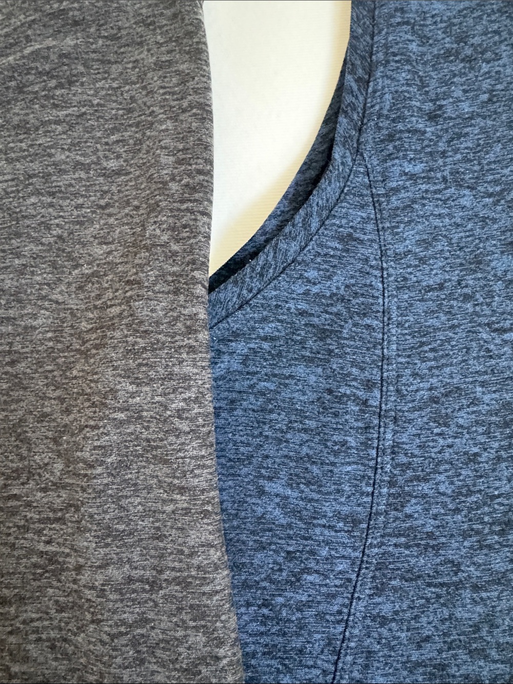 Outdoor Voices Blue & Gray Cloud Knit Tank Bundle Size L - Picture 5 of 8